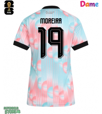 Belgien Diego Moreira #19 Replika Udebanetrøje Dame VM 2026 Kortærmet
